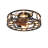 Caged Ceiling Fan With Lights Remote Control-218045049