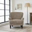 Fauteuil club rembourré Boucle