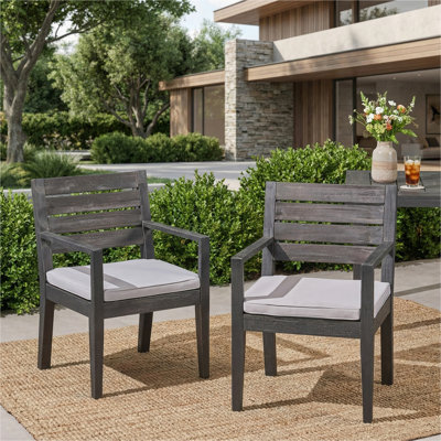 Ensemble de 2 chaises d'extérieur