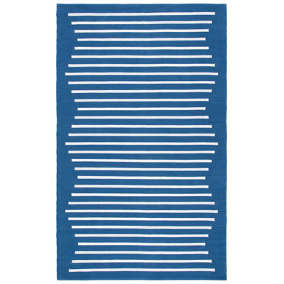 Estyn Hand Woven Cotton Striped Rug