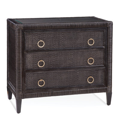 Sabal Bay Warwick 3-Drawer Wicker Chest