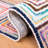 Anaheim Nantucket Hand Tufted Wool/Cotton Geometric Rug in Blue/Green/Orange-493745775