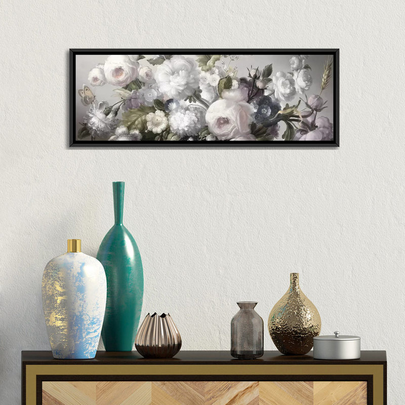 «Majestic», reproduction sur toile, H 12 po x l 36 po x P 1,5 po, Toile avec cadre noir