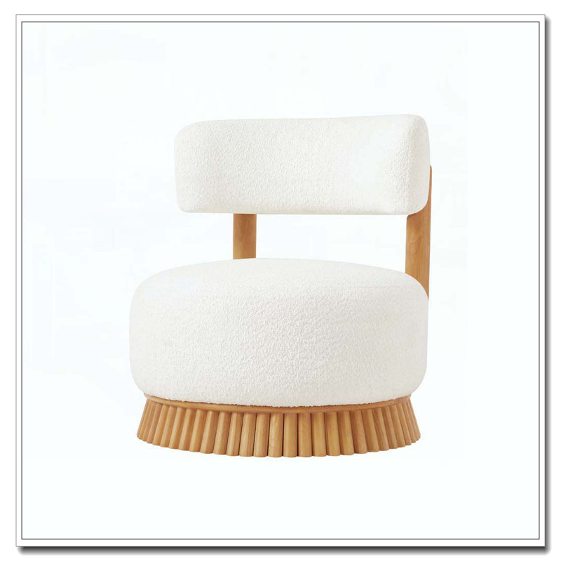 Chaise sans accoudoirs Modern Farmhouse, Beige, 1