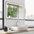 Metal Flat Wall Mirror with Shelves-244957141-243380943