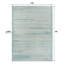 Tapis turquoise / crème Alvieri-211034119