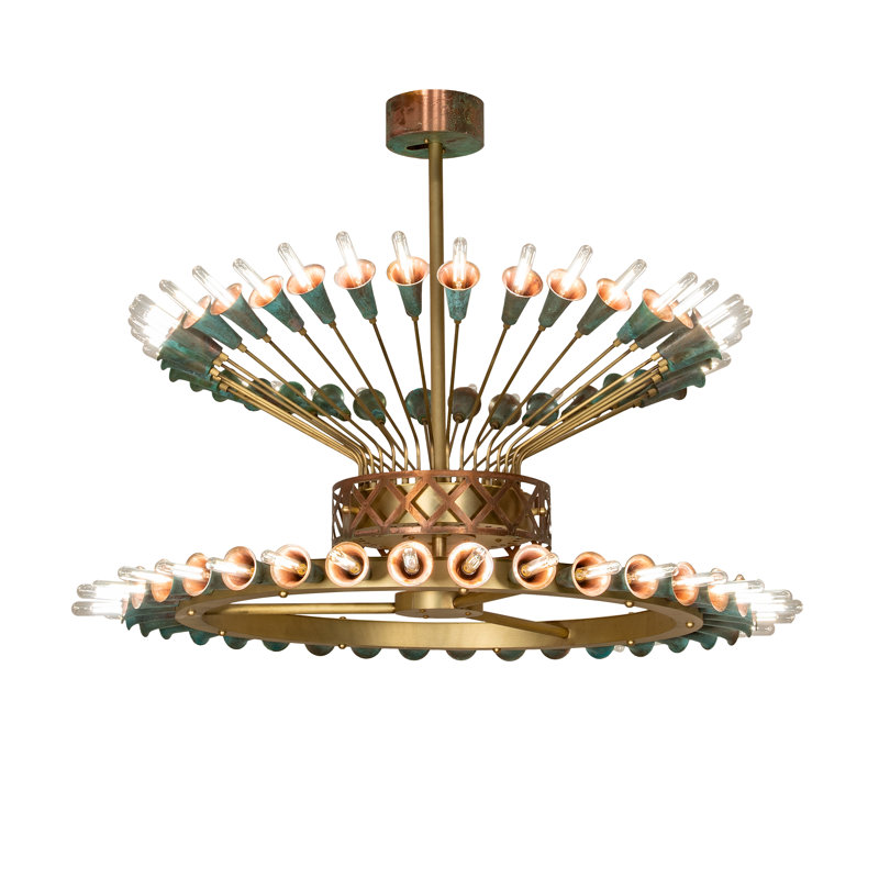 Lustre 43 lumières de 43 po de largeur Gammage