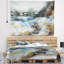 Village de paysage en tapisserie d'hiver-28484984