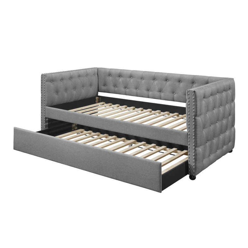Lit de jour simple avec couchette Antek