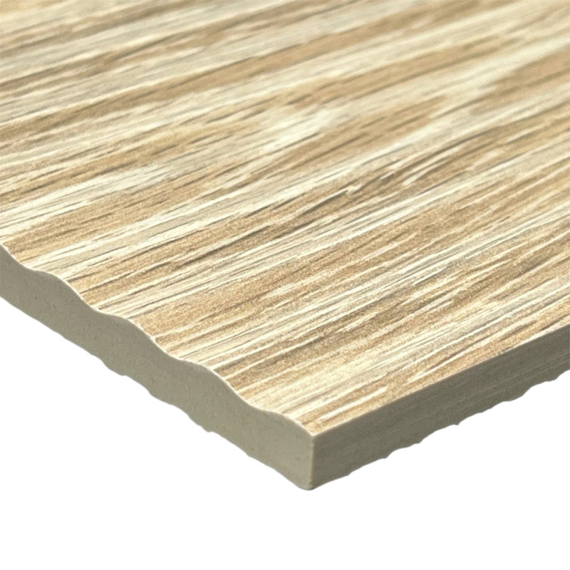 Carreau de mur en porcelaine d'aspect bois mat 24 po x 48 po American Atelier (2 pièces, 15,5 pieds carrés / caisse), Oak