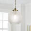 Luminaire sphère suspendu 1 lumières simple Forbis
