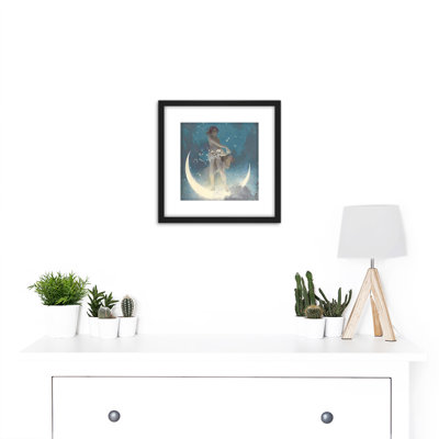 Edwin Blashfield Spring Scattering Stars - Single Picture Frame Painting