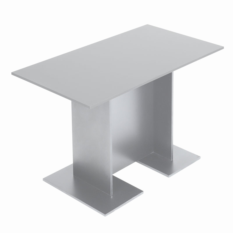 Rectangular Console Table with Storage Shelf