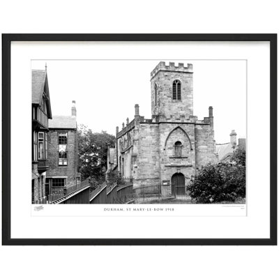Durham, St Mary Le Bow 1918 by Francis Frith - Single Picture Frame Print