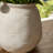 White Ceramic Country-style Vase, 7.5-inch, Earthenware Vase, Sandblasted Glaze, Bohemian Style. Suitable For Dining Table, Living Room, Bathroom Shelf, Fireplace Mantel Decoration.