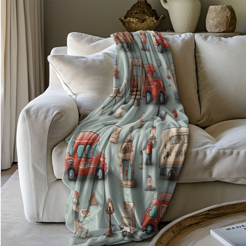 Shrunk vehicles - 1 Piece Premium Blanket, Twin