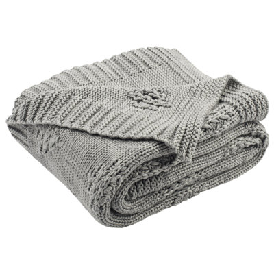 Knitted Throw Blanket