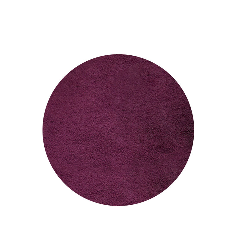 Tapis en acrylique fait à la main, 2,3 x 4,0 pi, couleur Damson | 100% acrylique, hauteur des poils: 0,7 à 1,2 po, 1,5 lb / pied carré | Antibactérien, antidérapant, dessous lavable à la machine à 86 ° F | Parfait pour le salon, la chambre à couc