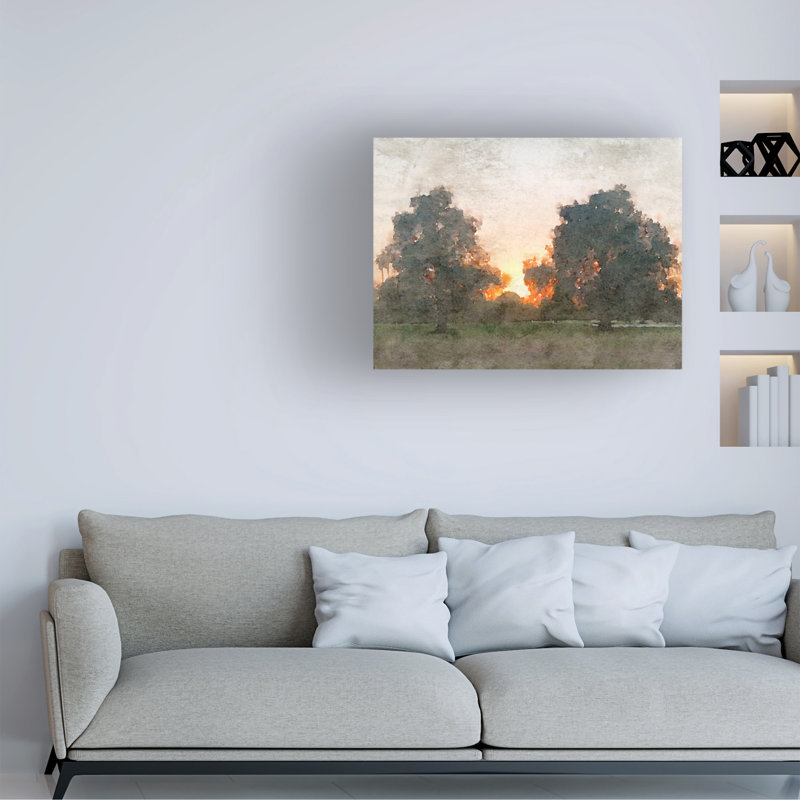«Irena Orlov», «Morning Morning Mist II», art sur toile, H 18 po x l 24 po x P 2 po