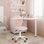 Chaise de bureau ergonomique à roulettes Ebern Designs