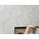 Brunello Modern Handmade Silky Nylon White Area Rug