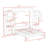 Queen Murphy Bed with Desk and Cabinets-559281904