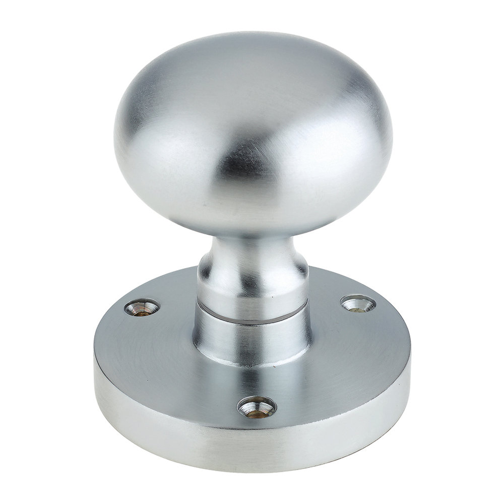 Hagberg Mushroom Mortice Knob 52mm