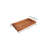 21" Natural Solid Wood Handmade Serving Tray With Handles