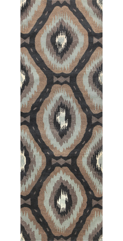 Mesa Wool Southwestern Area Rug, Runner 3' x 10'