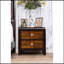 Table de chevet acacia noyer 1pc seulement