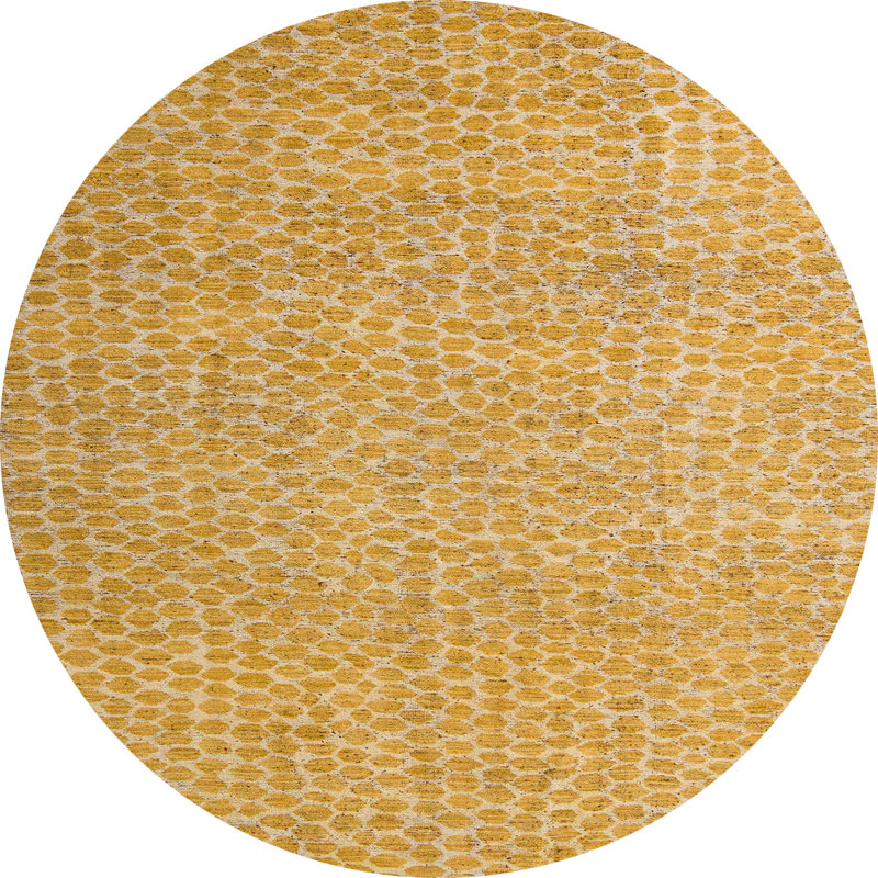 Tapis abstrait moderne 5414, Rond 6 pi