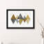Reproduction de photo encadrée « mod triangles II » par Michael Mullan-49919961-49919962