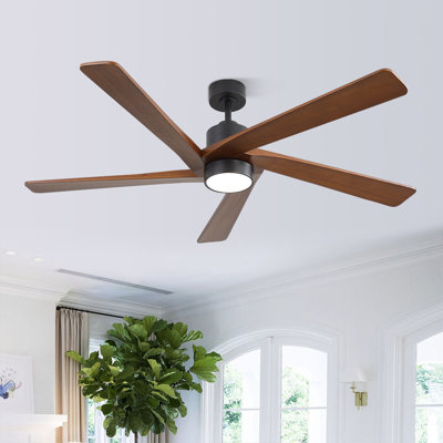 Athanafis Ceiling Fan with LED Lights