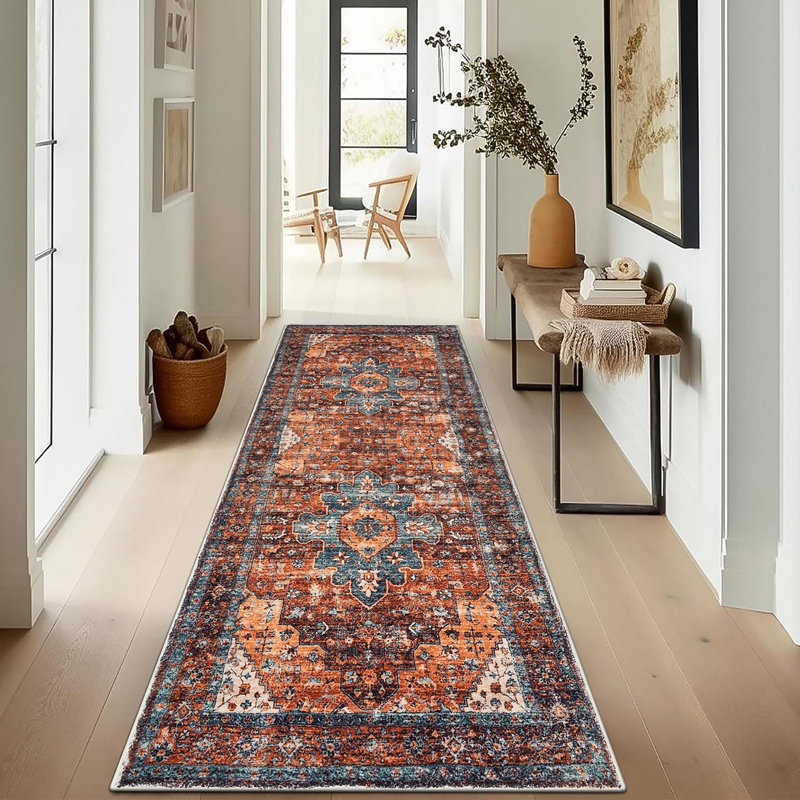  Non Slip Hall Runner Rugs, Runner 60 x 180cm