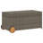 Water Resistant Acacia Poly Rattan Deck Box with Wheels-97884519