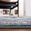 Tapis bleu-vert / ivoire Evanoff 261-1093982121