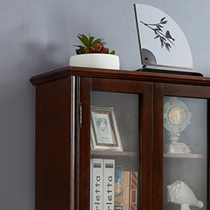 Bibliothèque américaine de style durable, Marron foncé