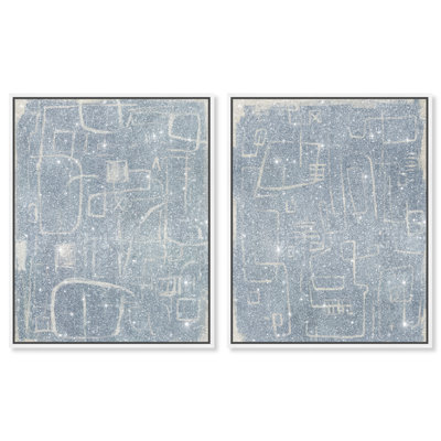 Lines and Ideas Set Graphic Art Canvas