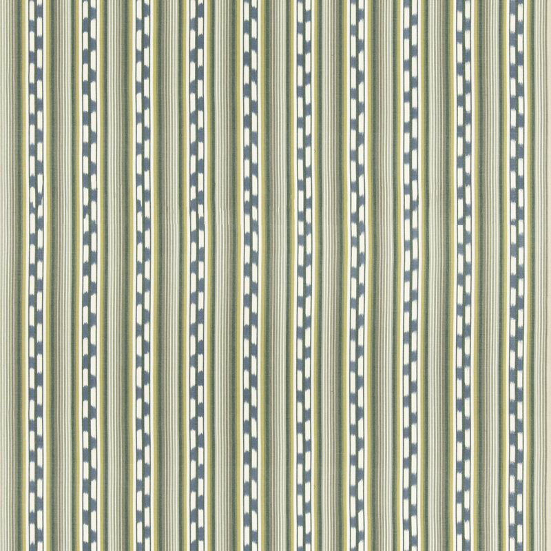 Halki Stripe, Emerald/Blue