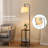 62'' Adjustable Tray Table Floor Lamp-236020799