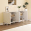 Buffet avec portes à motif ondulé-1677509431