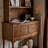 Nut-brown Solid Wood Sideboard