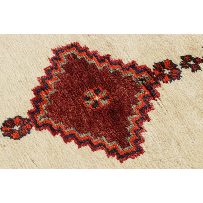 Antique One-of-a-Kind 4'3X7' Hand Knotted Area Rug