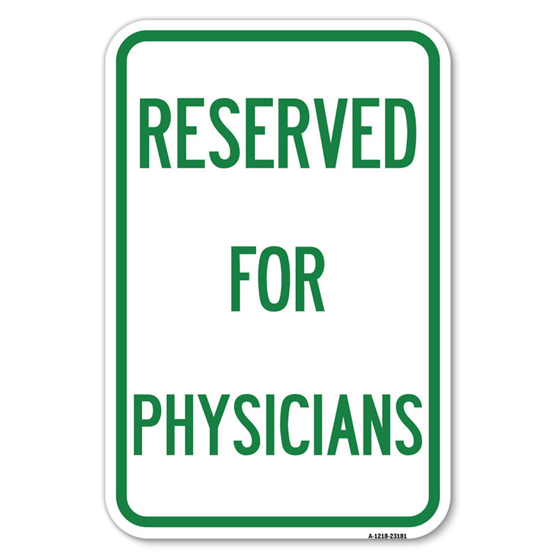 Réservé aux médecins / 23181, H 18 po x l 12 po x P 1 po