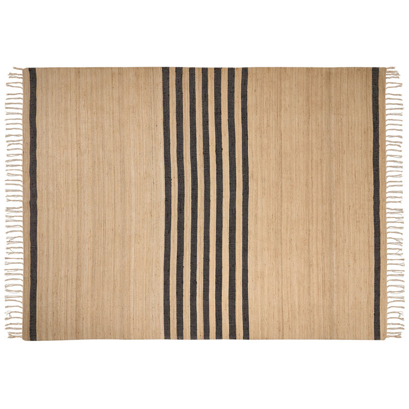 Brucie Striped Hand Woven Area Rug, Rectangle 300 x 400cm