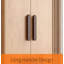 Petite garde-robe moderne et simple