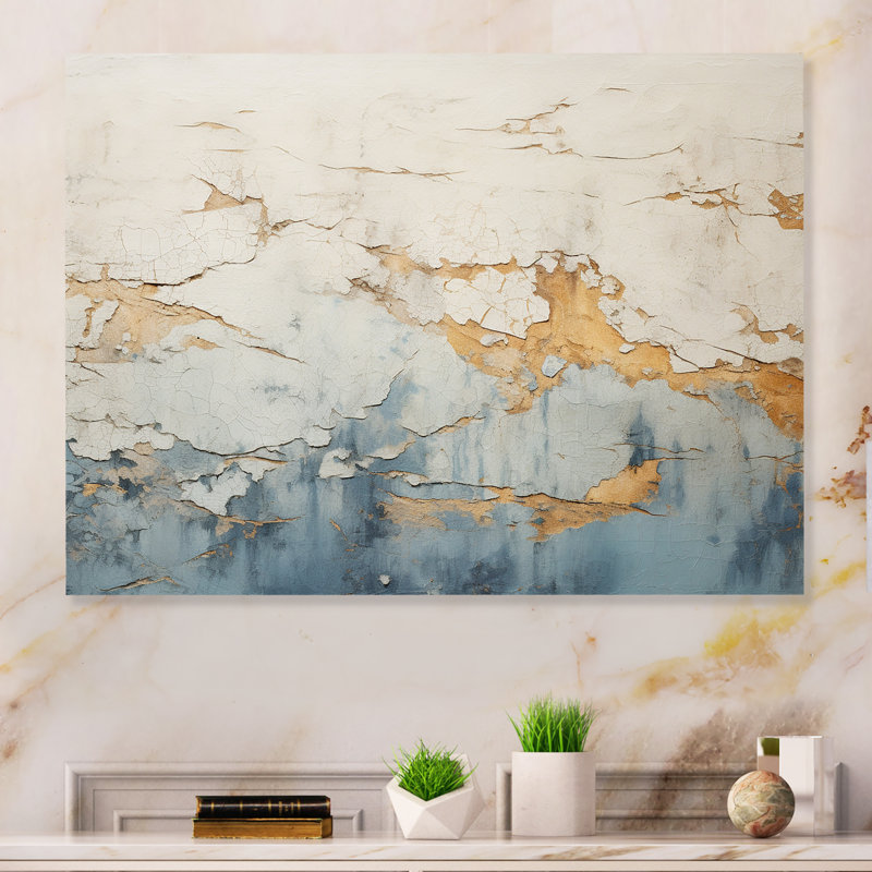 - Art mural abstrait en métal, H 16 po x l 32 po x P 1 po