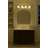 Keindl - Vanity - Ribbed White Glass-847154280-847154291-847154290