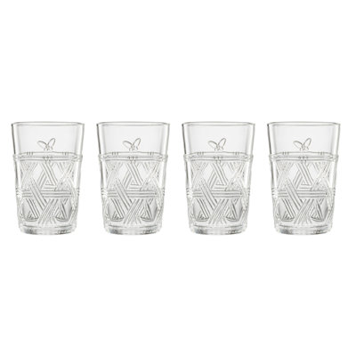 Grands verres Lenox Butterfly Meadow, ensemble de 4