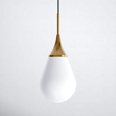 Hoye Single Light Glass Dimmable Pendant